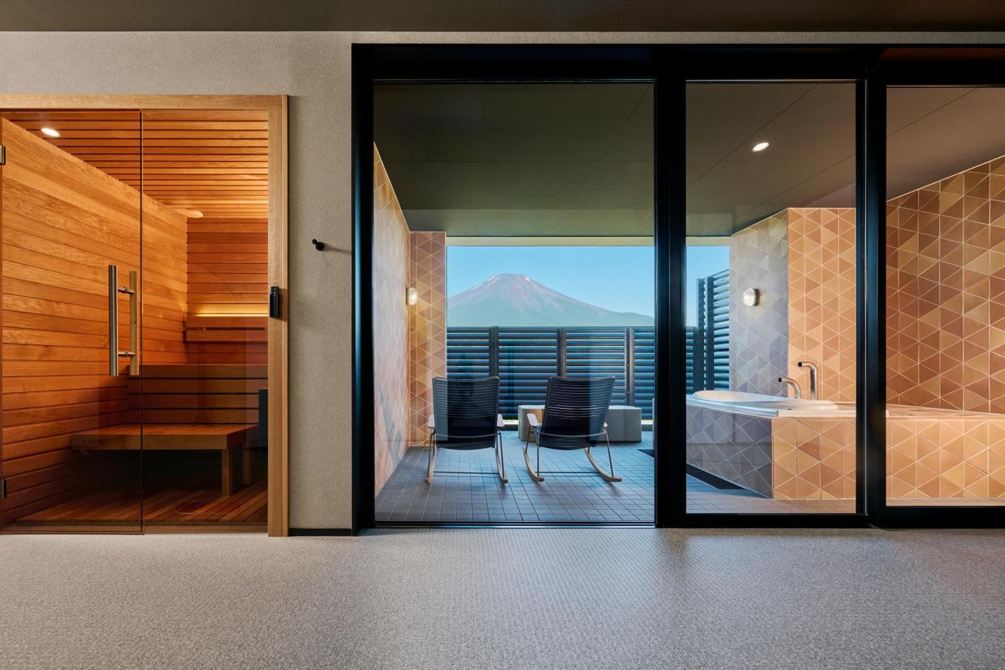 Mt Fuji View And Private Sauna Ryokan Shizuku Yamanakako Exterior foto