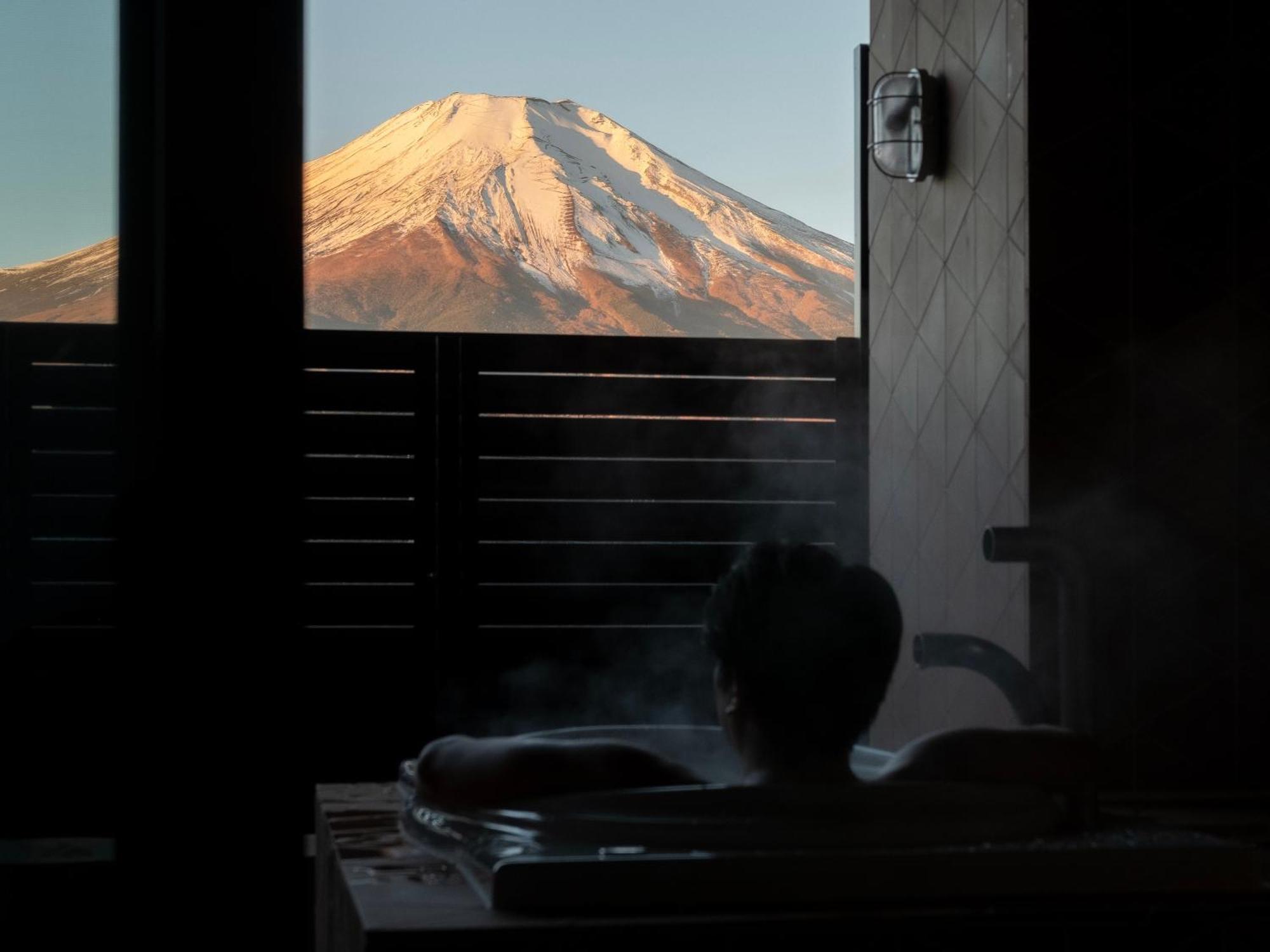 Mt Fuji View And Private Sauna Ryokan Shizuku Yamanakako Exterior foto